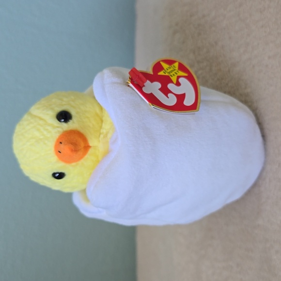 Ty Other - Eggbert🐣Spring Chick in Egg Ty Beanie Baby🐣Gift Basket Kid Toy Collectible NWT